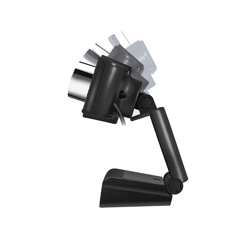 Adesso CYBERTRACK H3 Webcam - 1.3 Megapixel - Black, Red - USB 2.0-Manual Focus-Microphone